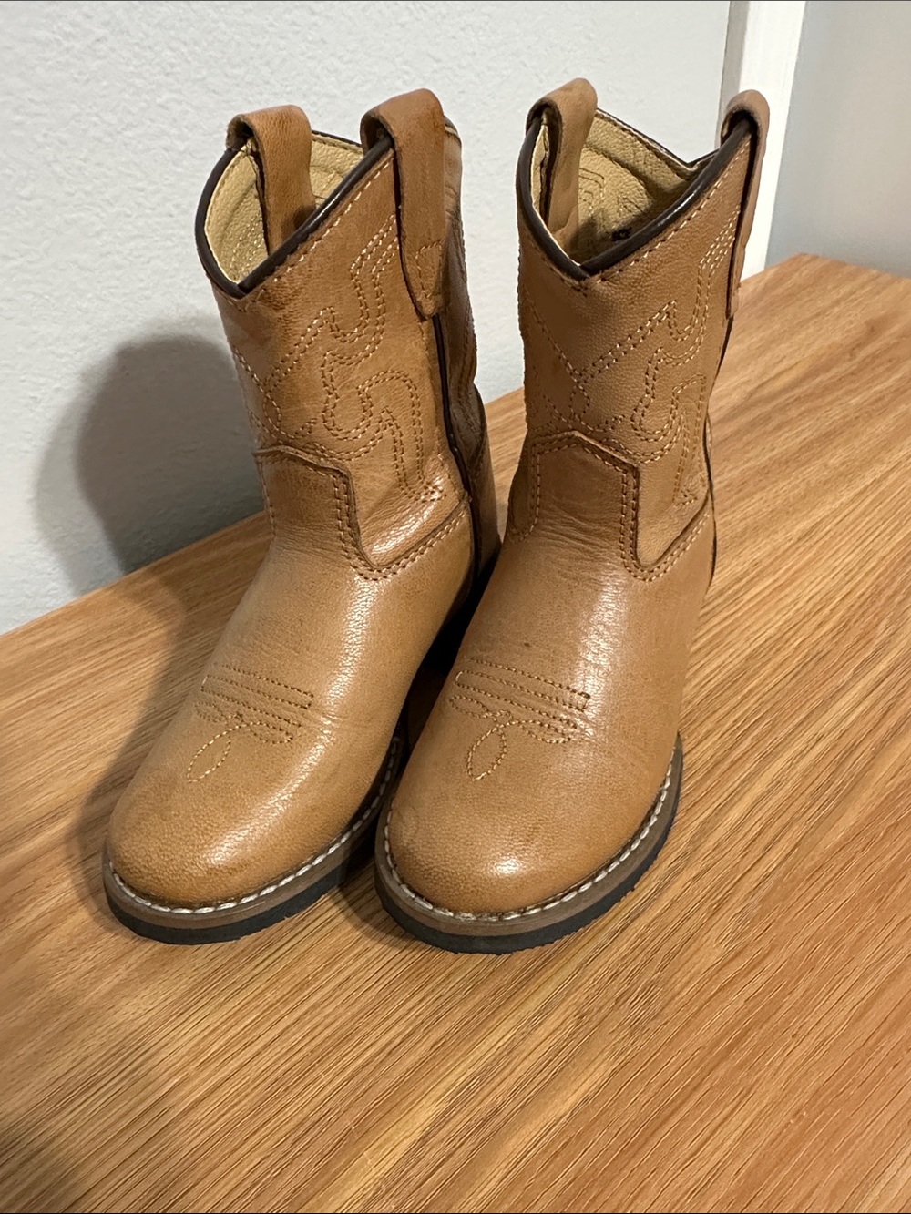 Cody James Tan Cowboy Pull-On Boots